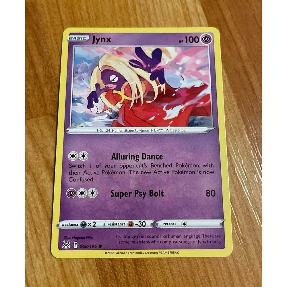 Jynx Pokemon Card